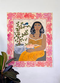 Sanai with White Peaches