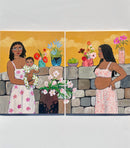 A moment in time Diptych