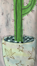 Cactus tapestry