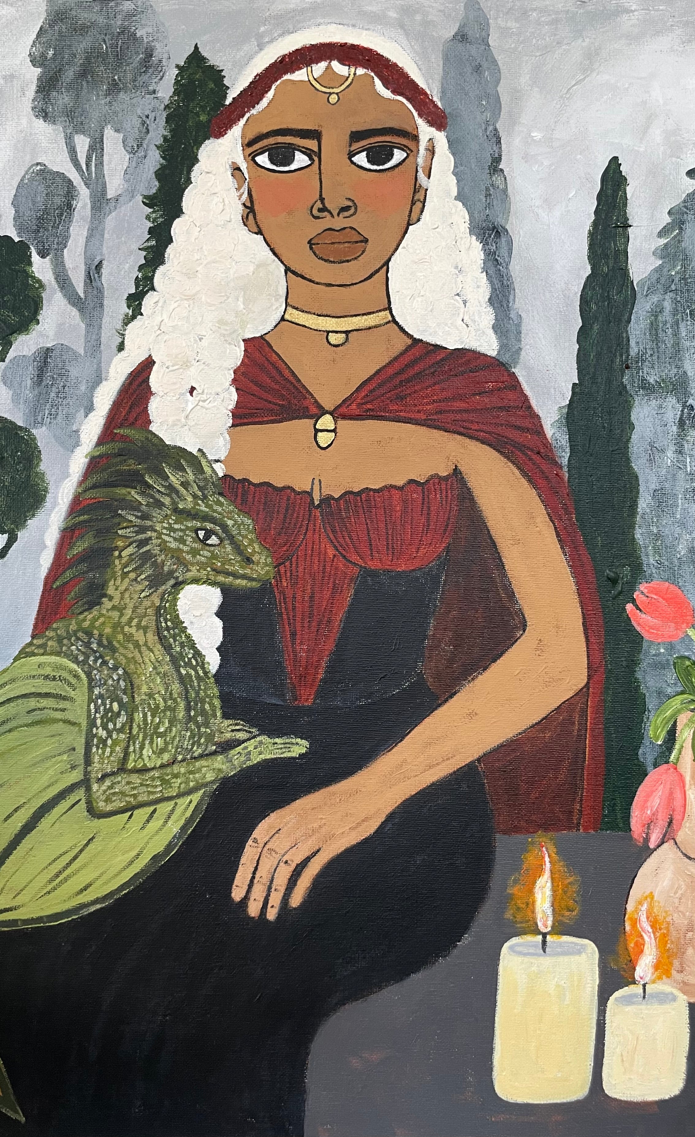 Lady Baela Targaryen and young Moondancer