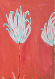Two blue flowers
