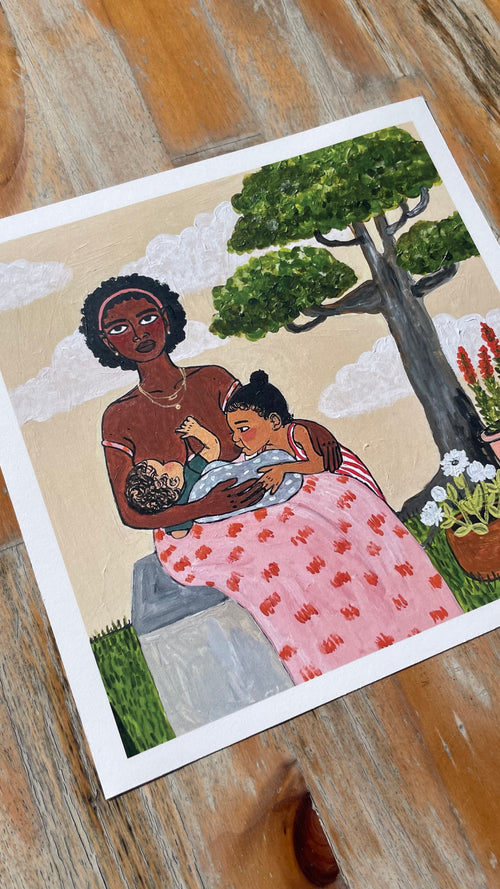 Tandem Nursing Print