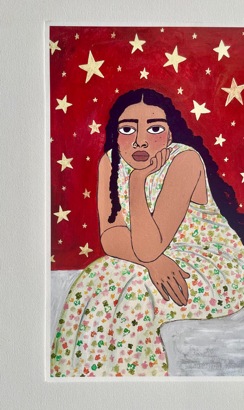 A Lovely Night 11.7x16.5”