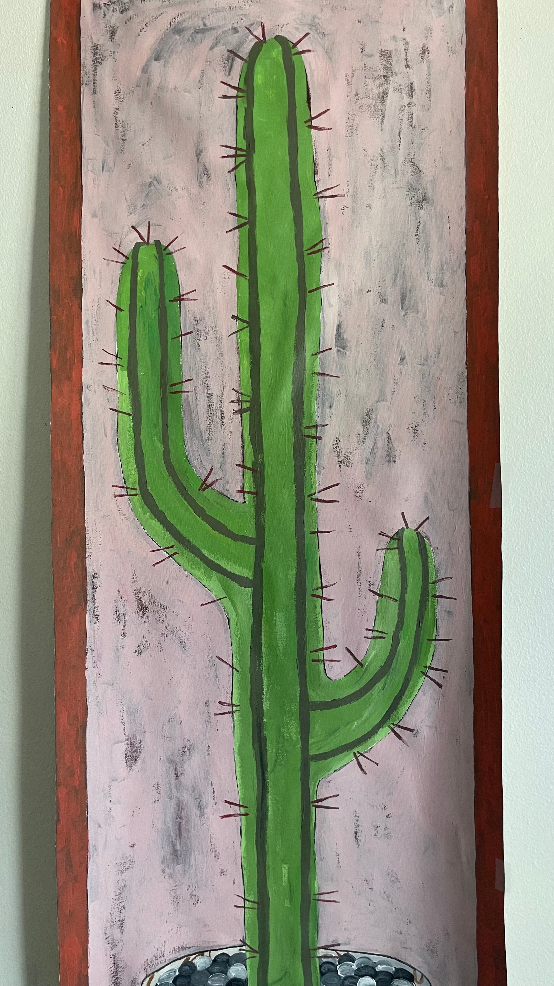 Cactus tapestry