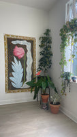 Blue leaves tapestry