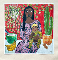 Banana bread print