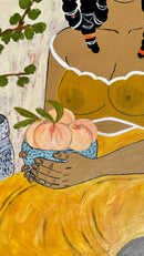 Sanai with White Peaches