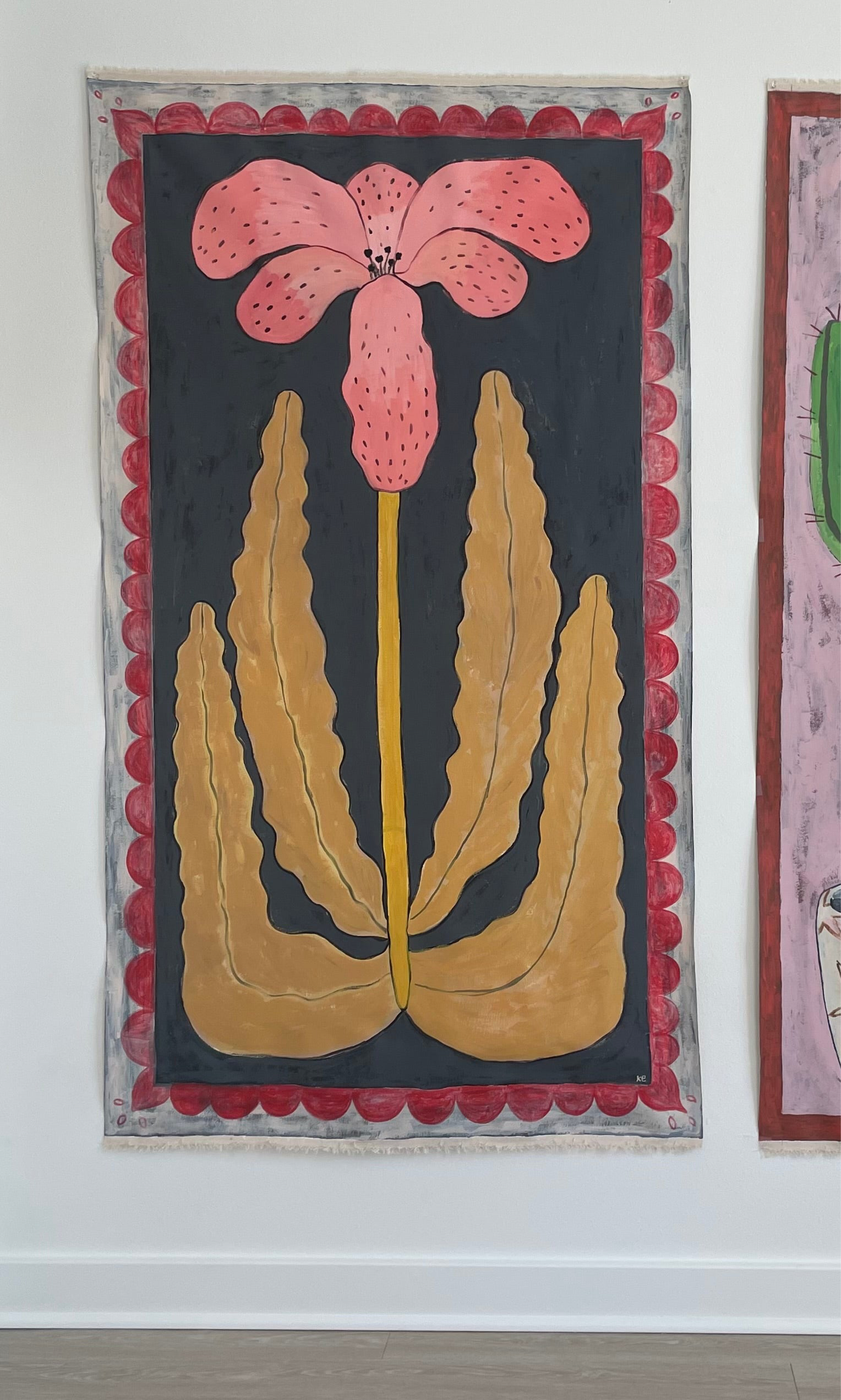 Pink Tiger tapestry