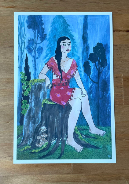 Liên Mai 9x12 print