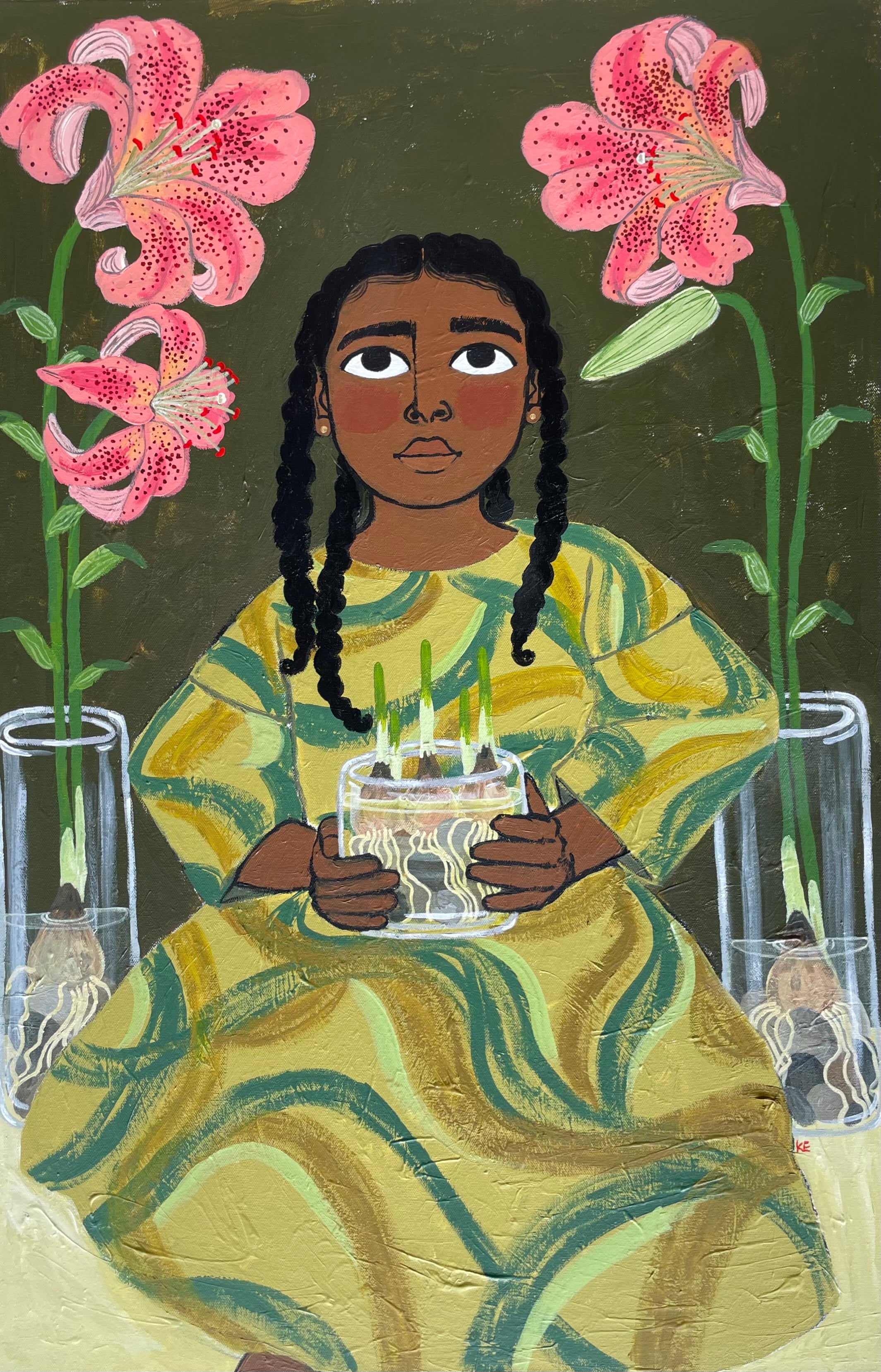 Tiger Lily print 11x17”