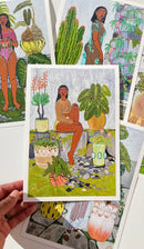 Green in bloom collection 6x9”