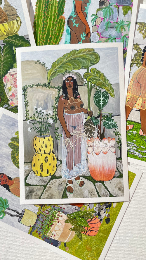 Green in bloom collection 6x9”