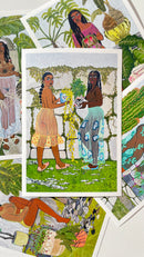 Green in bloom collection 6x9”