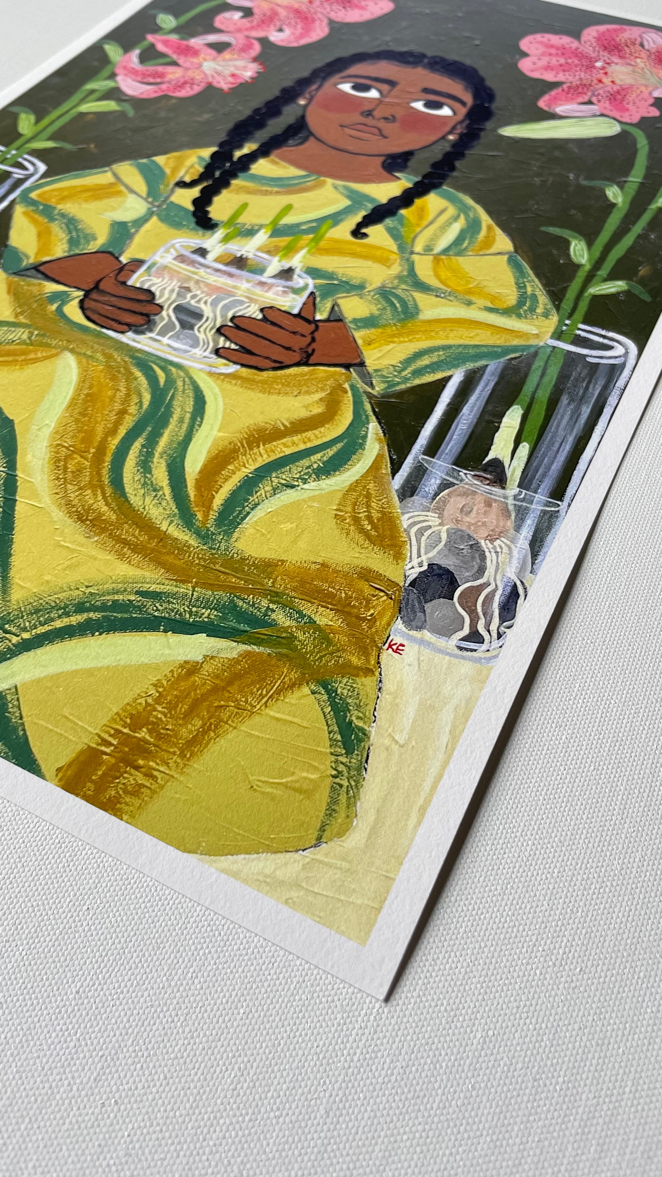 Tiger Lily print 11x17”