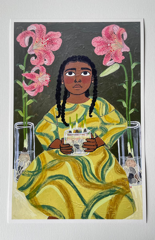 Tiger Lily print 11x17”