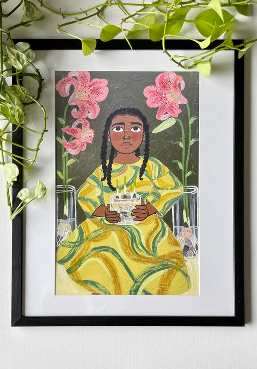 Tiger Lily print 11x17”