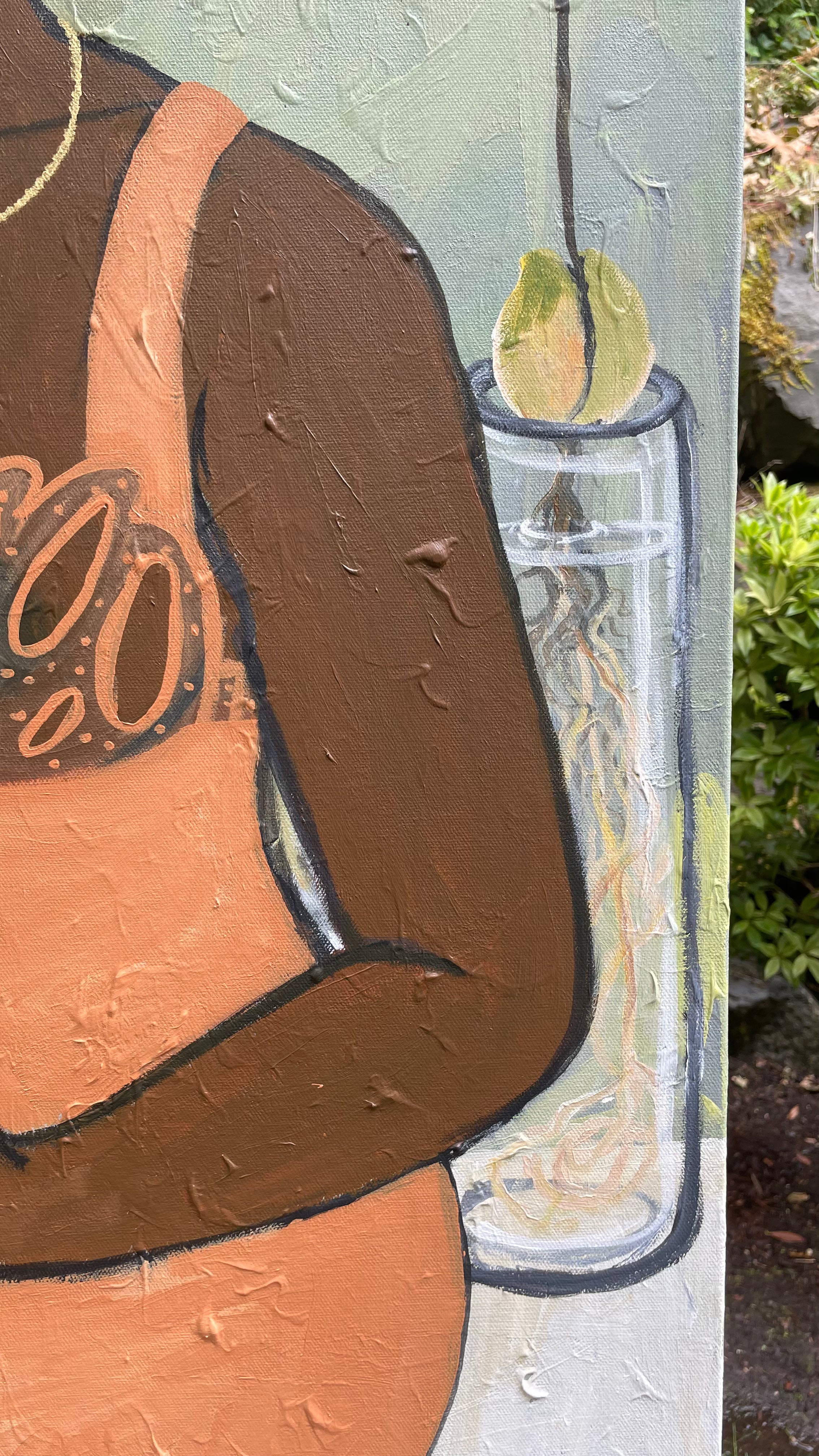 Berries banana and mango